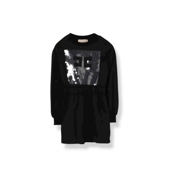 Abito in felpa Elisabetta Franchi La Mia Bambina