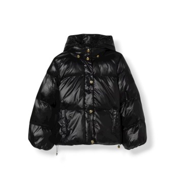 Piumino in nylon con cappuccio Elisabetta Franchi La Mia...