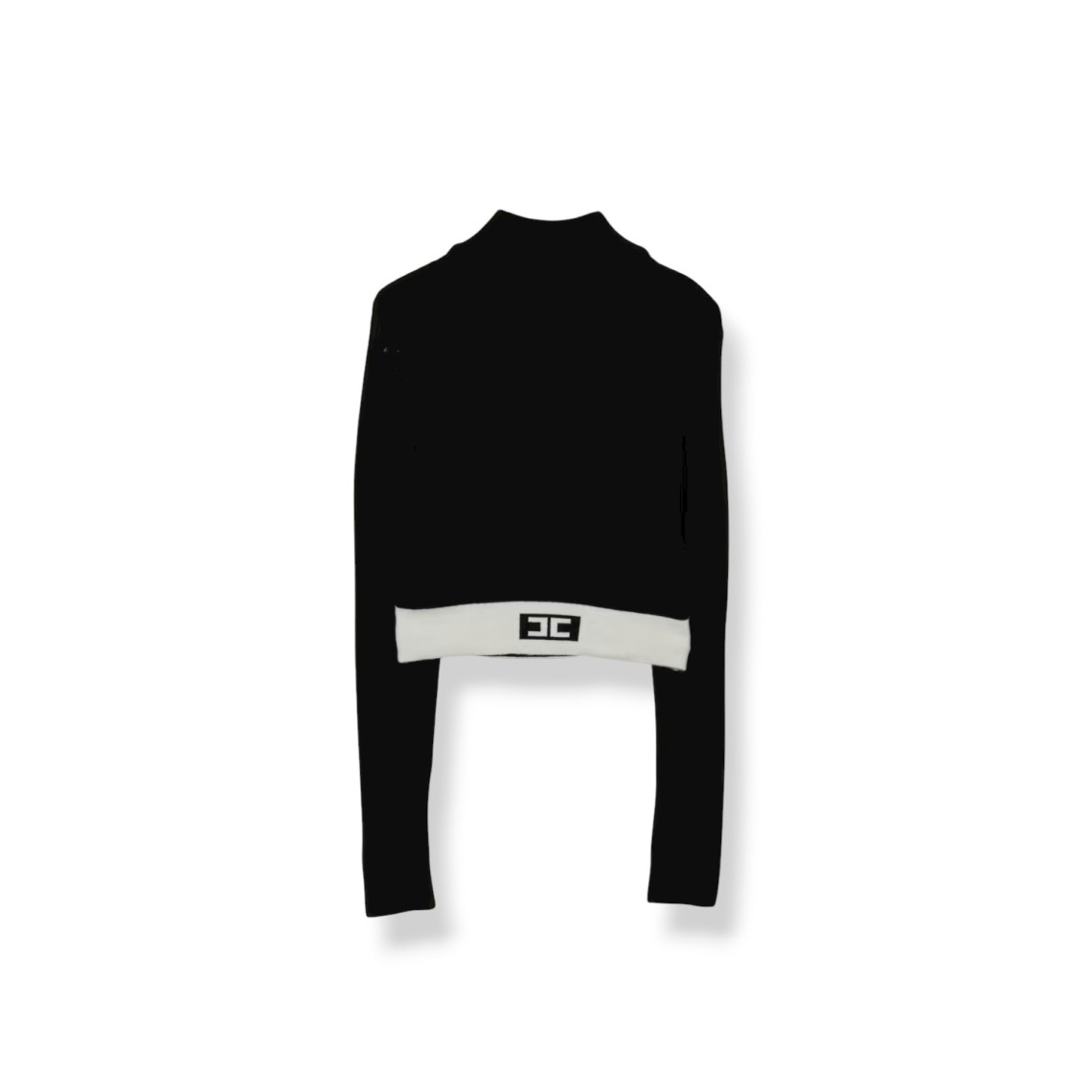 Maglia crop a collo alto Elisabetta Franchi La Mia Bambina