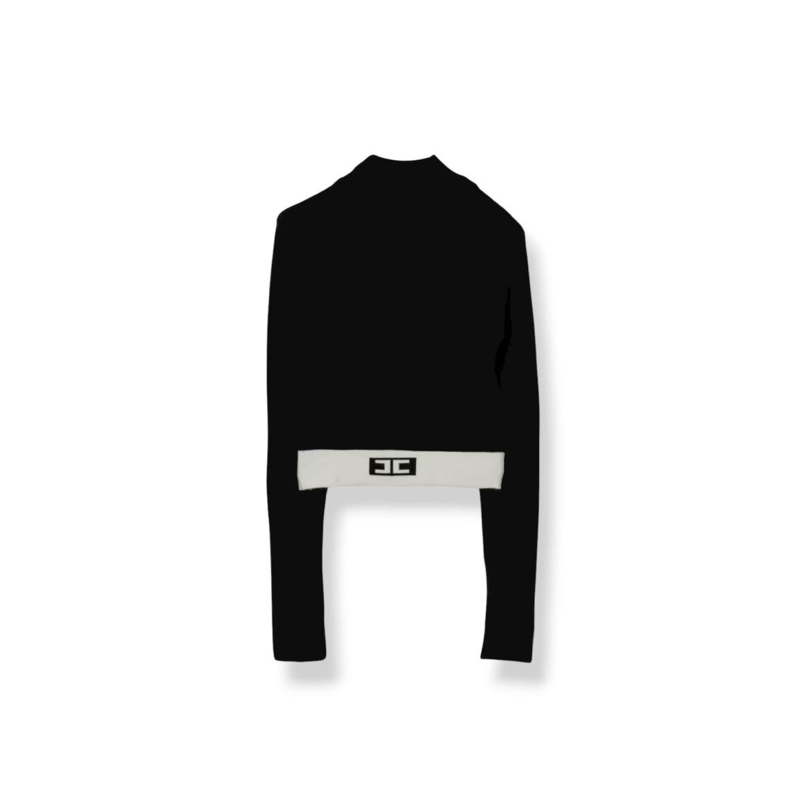 Maglia crop a collo alto Elisabetta Franchi La Mia Bambina