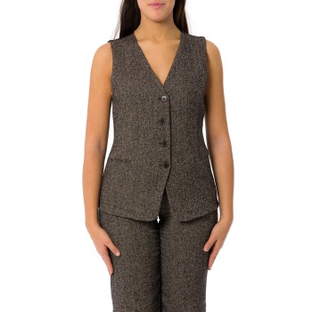 Gilet in tweed Marella Sport