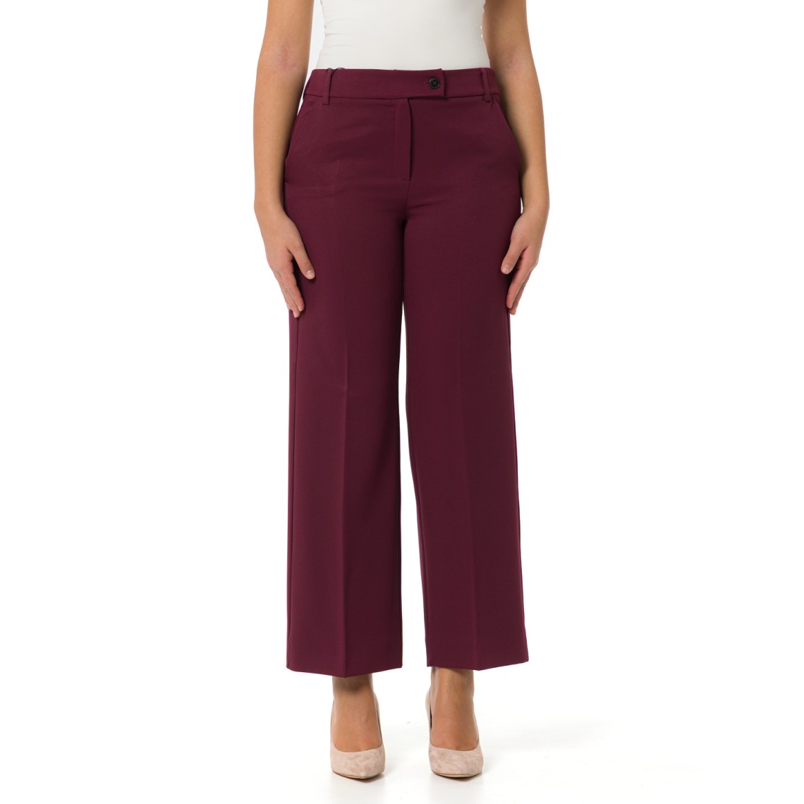 Pantaloni in stretch tecnico Emme Marella