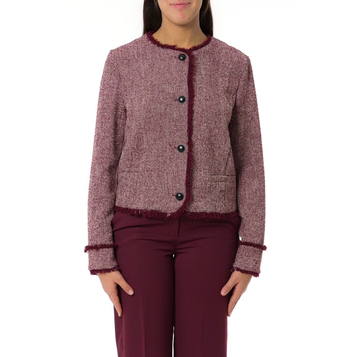 Giacca corta in stuoia Emme Marella