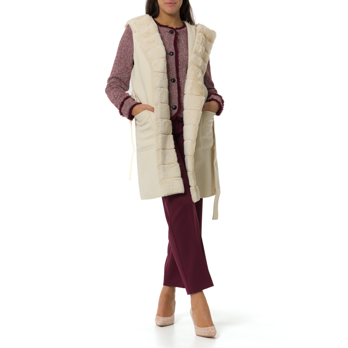Cappotto smanicato Emme Marella