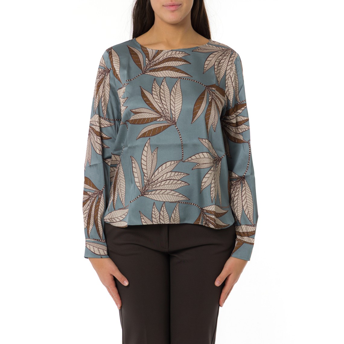 Blusa in raso Emme Marella