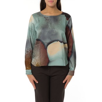 Blusa in raso Emme Marella