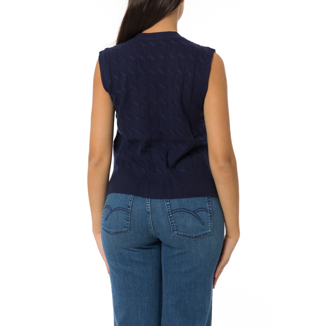 Gilet in lana e cashmere Marella Sport