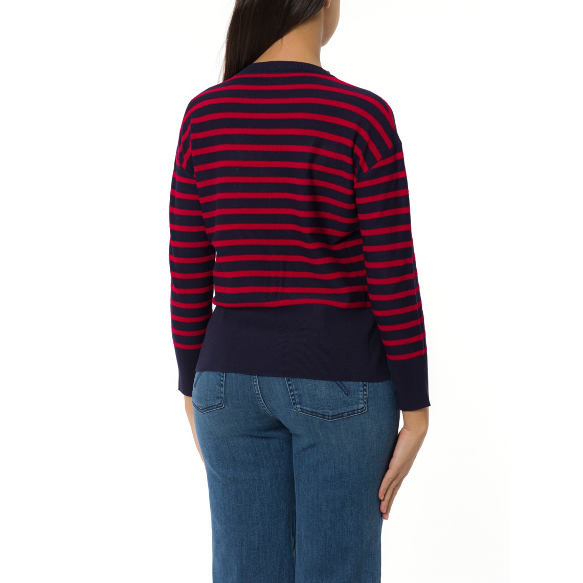 Maglia a righe bouclé Marella Sport