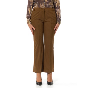 Pantaloni effetto scamosciato Emme Marella