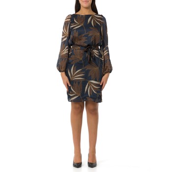 Abito in raso chiffon Emme Marella