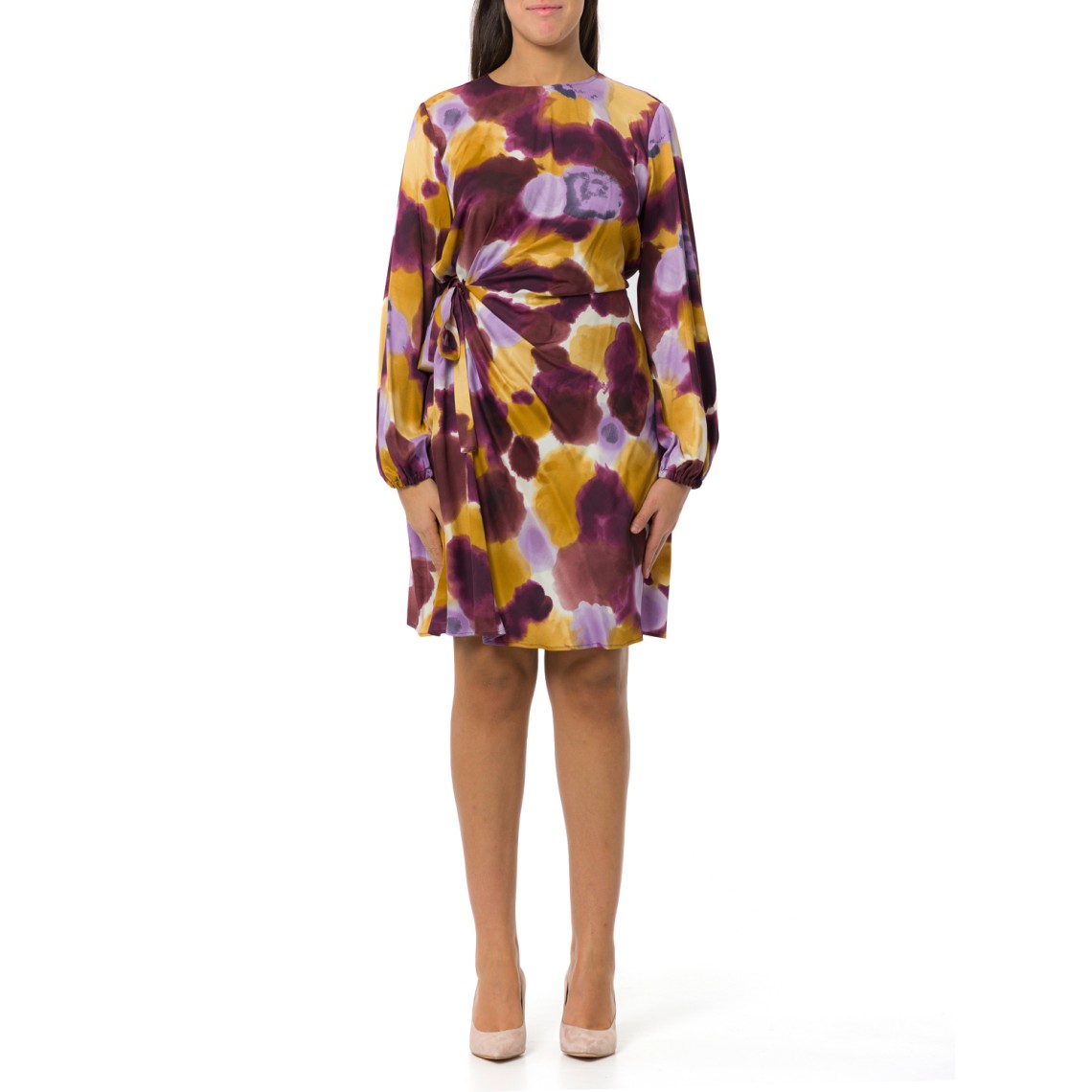 Abito in twill con fusciacca Emme Marella