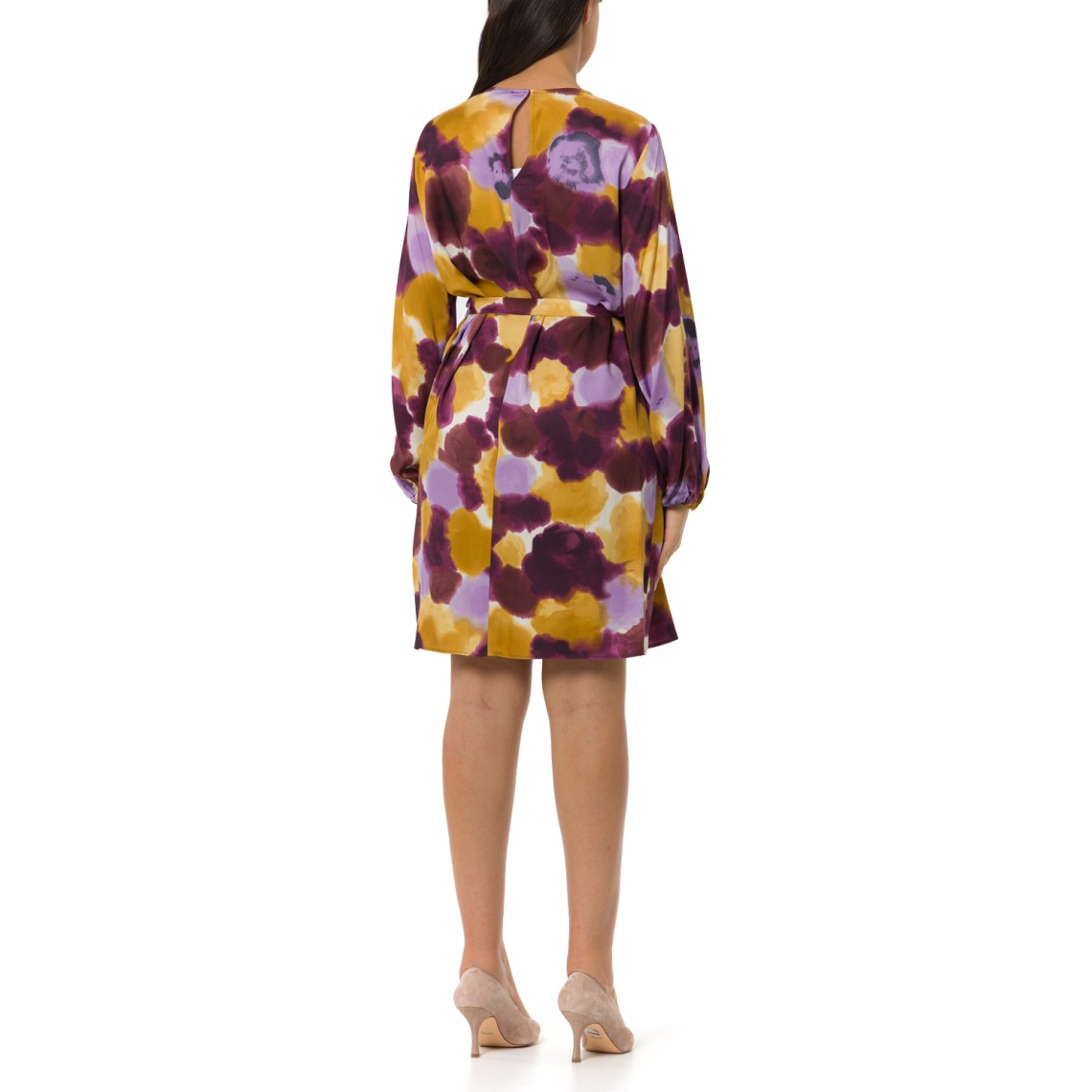 Abito in twill con fusciacca Emme Marella