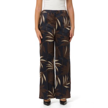 Pantaloni dritti in twill Emme Marella