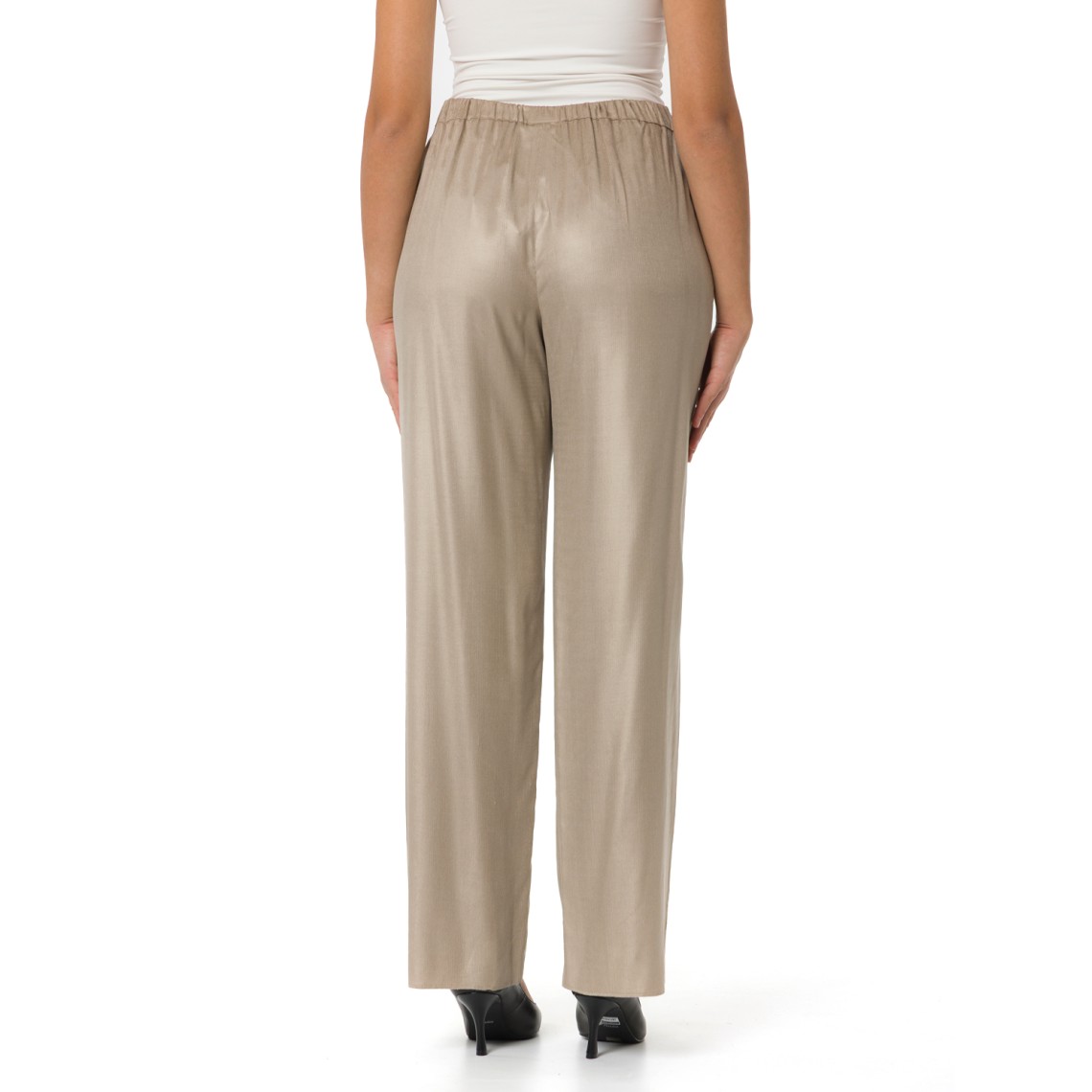 Pantaloni in velluto fluido Emme Marella