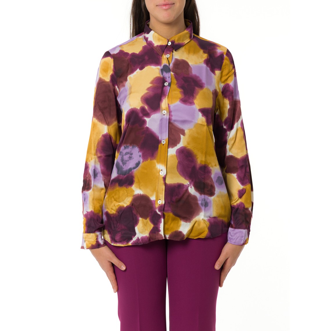 Camicia in twill stampato Emme Marella