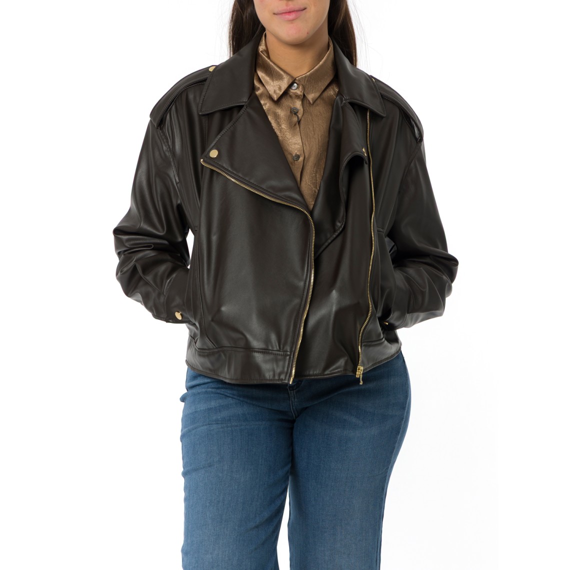 Giubbino in jersey spalmato Emme Marella