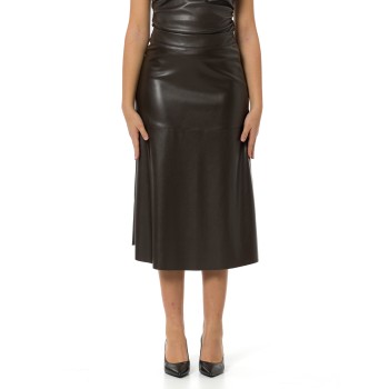 Gonna in jersey spalmato Marella