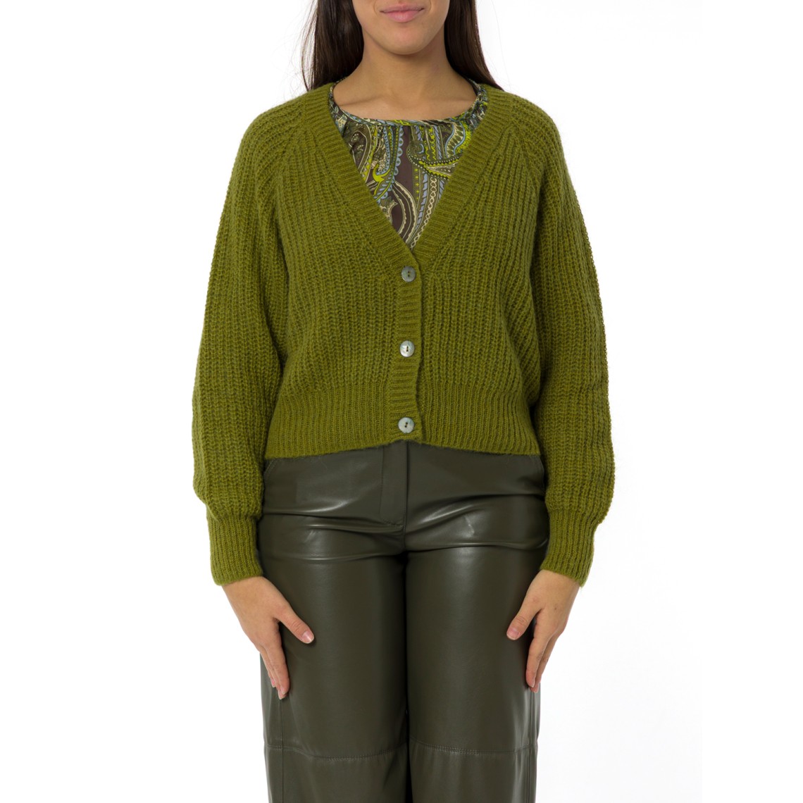 Cardigan in misto alpaca Marella