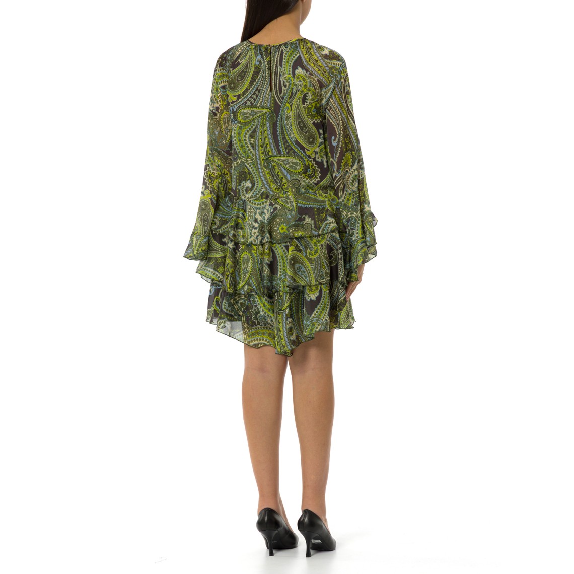 Abito corto con balze Marella