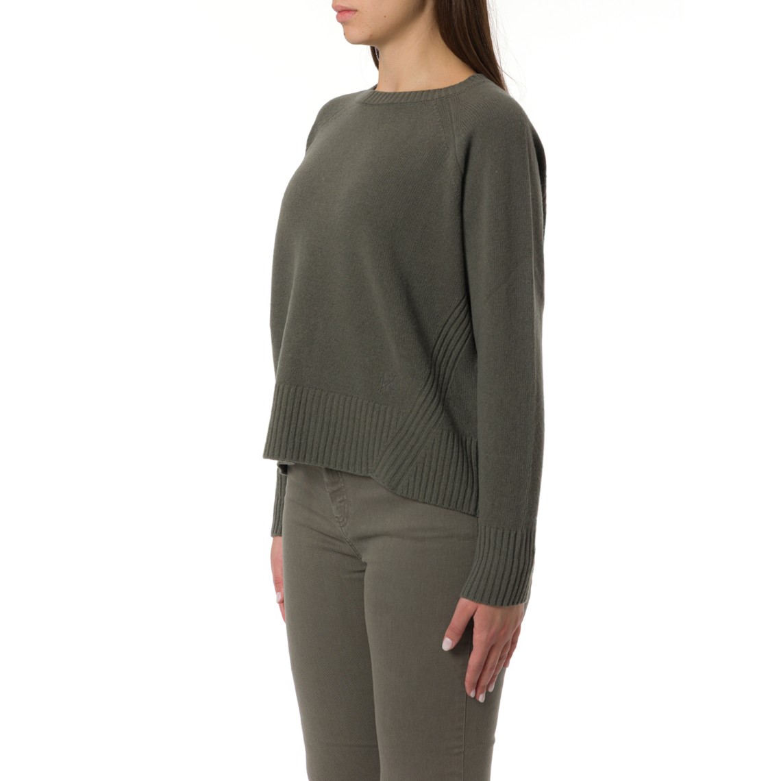 Maglia boxy in pura lana Marella Monochrome