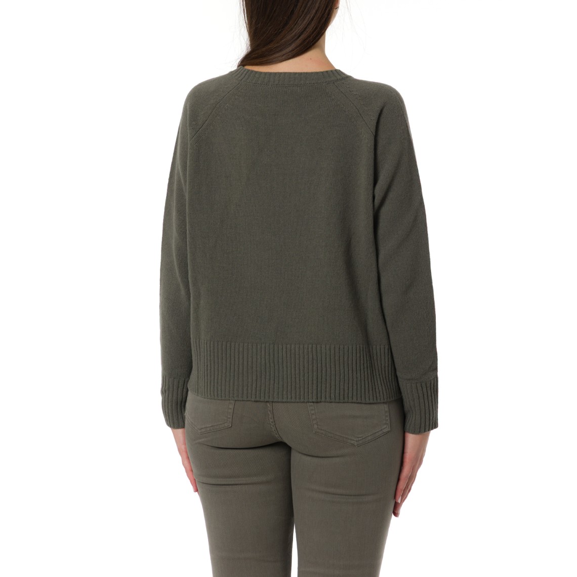 Maglia boxy in pura lana Marella Monochrome