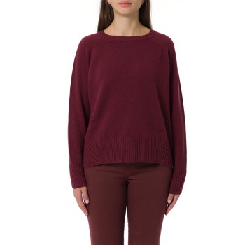 Maglia boxy in pura lana Marella Monochrome