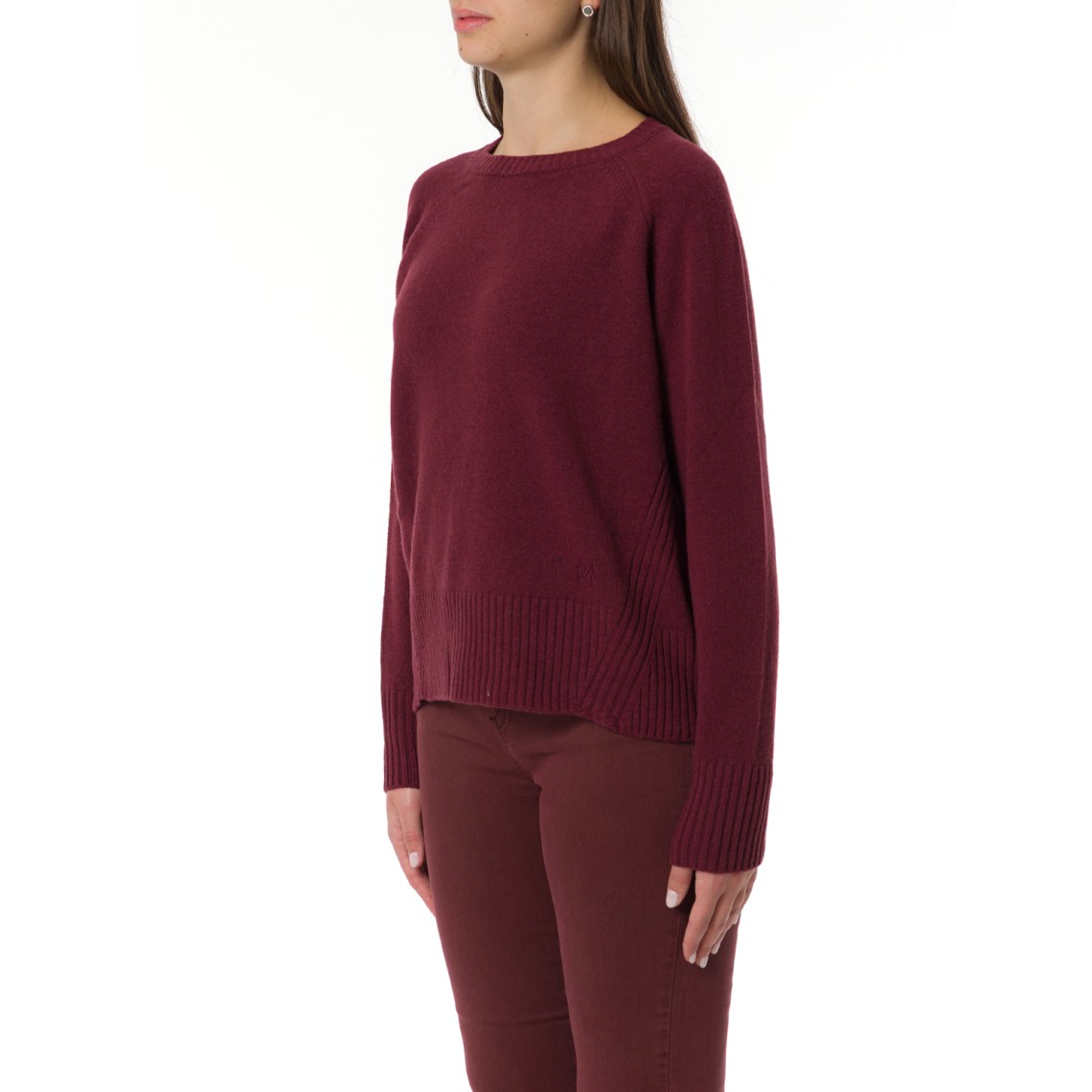 Maglia boxy in pura lana Marella Monochrome