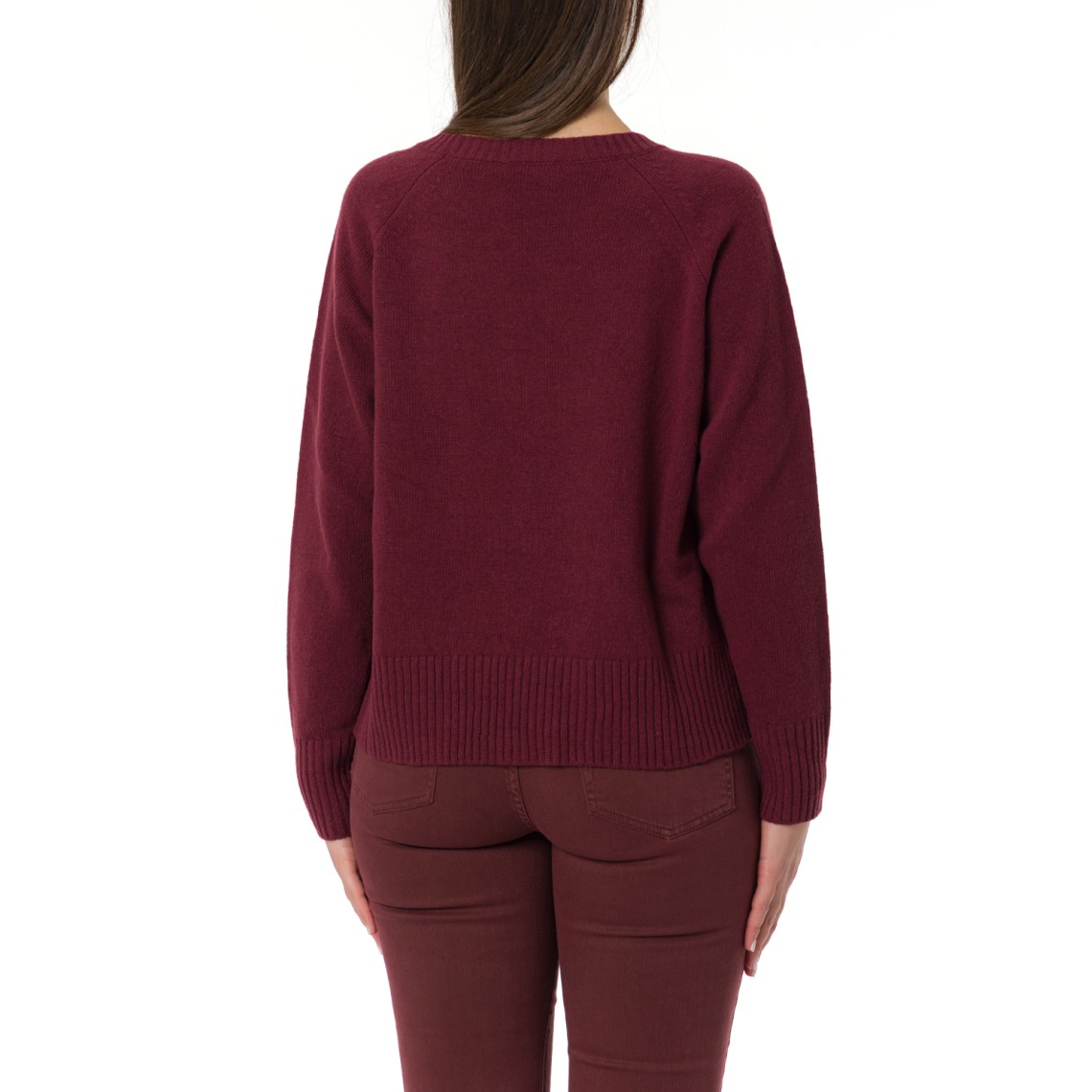 Maglia boxy in pura lana Marella Monochrome