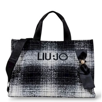 Borsa a spalla Tote con logo Liu Jo