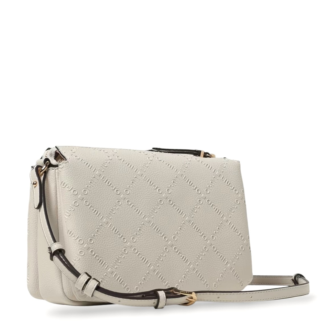 Borsa Liu Jo in pelle sintetica a grana con logo goffrato