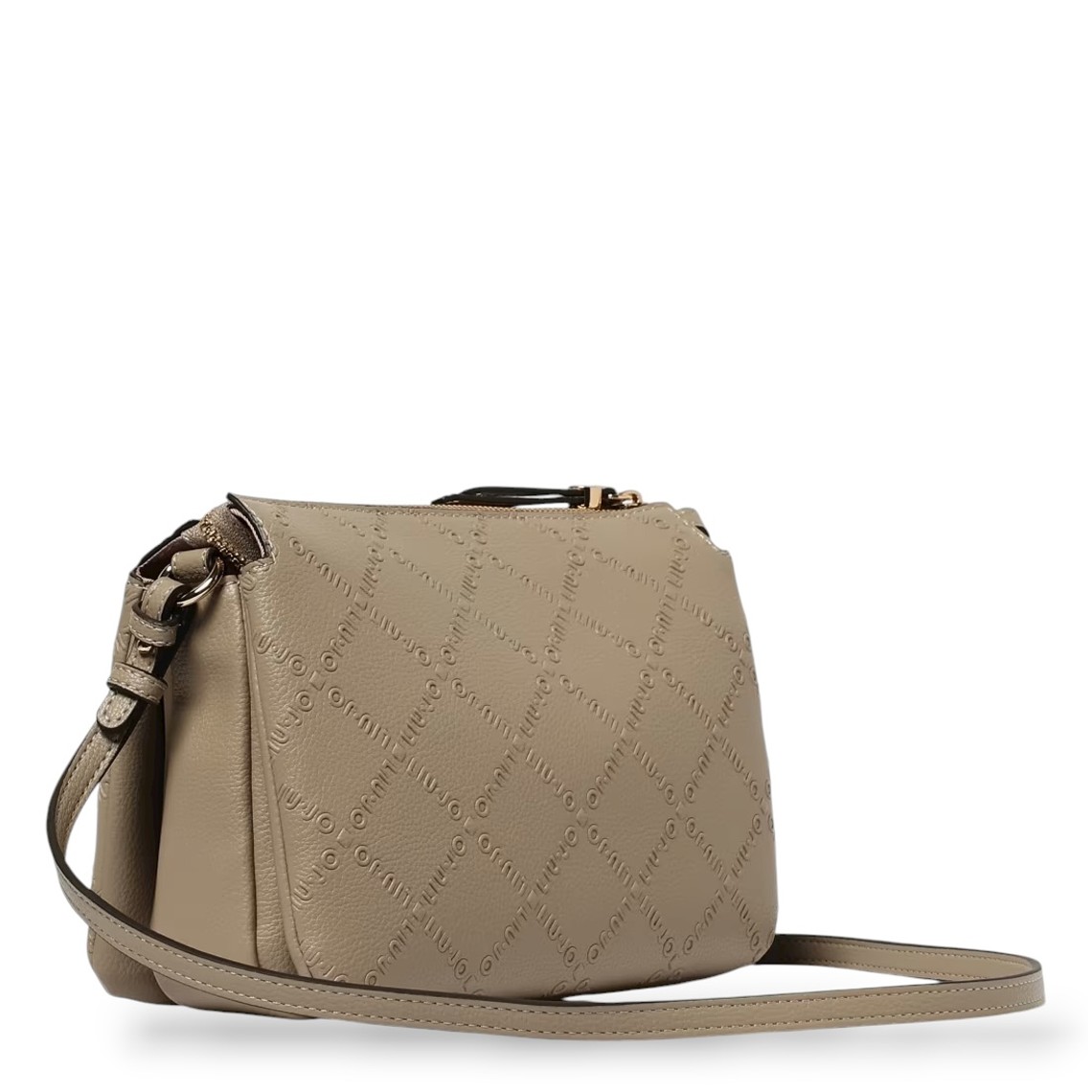 Borsa Liu Jo in pelle sintetica a grana con logo goffrato