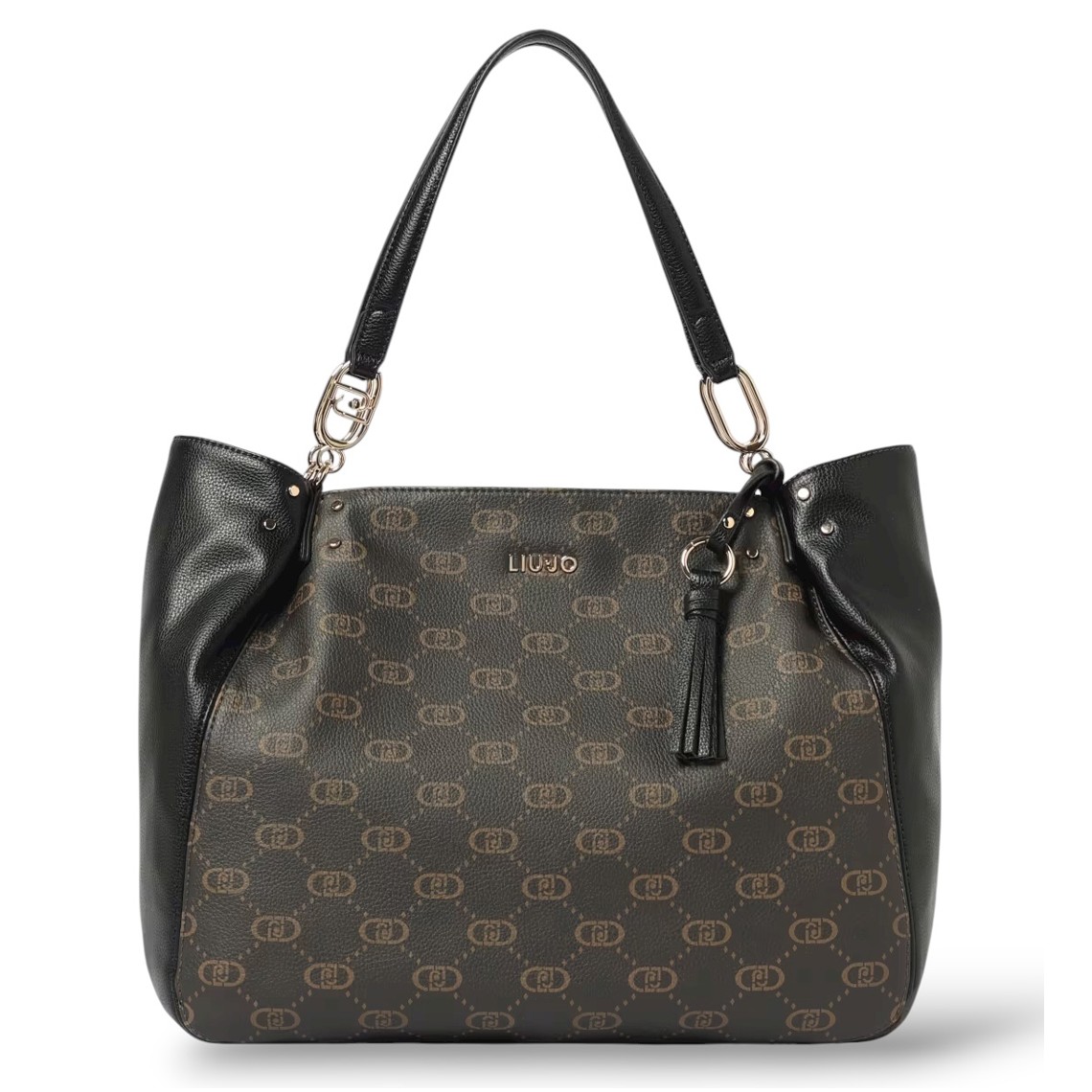 Borsa Liu Jo in pelle sintetica con monogram stampato