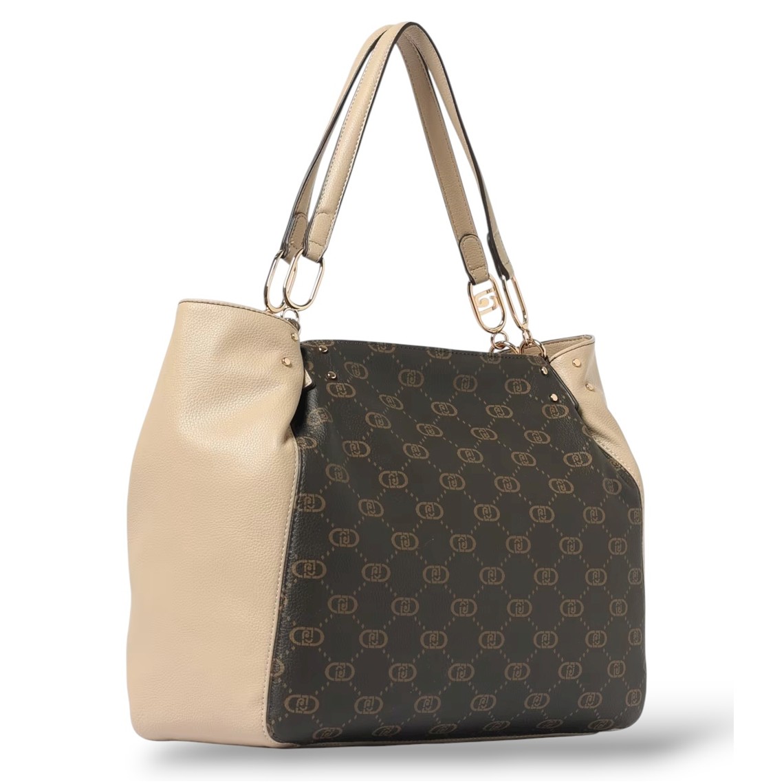 Borsa Liu Jo in pelle sintetica con monogram stampato