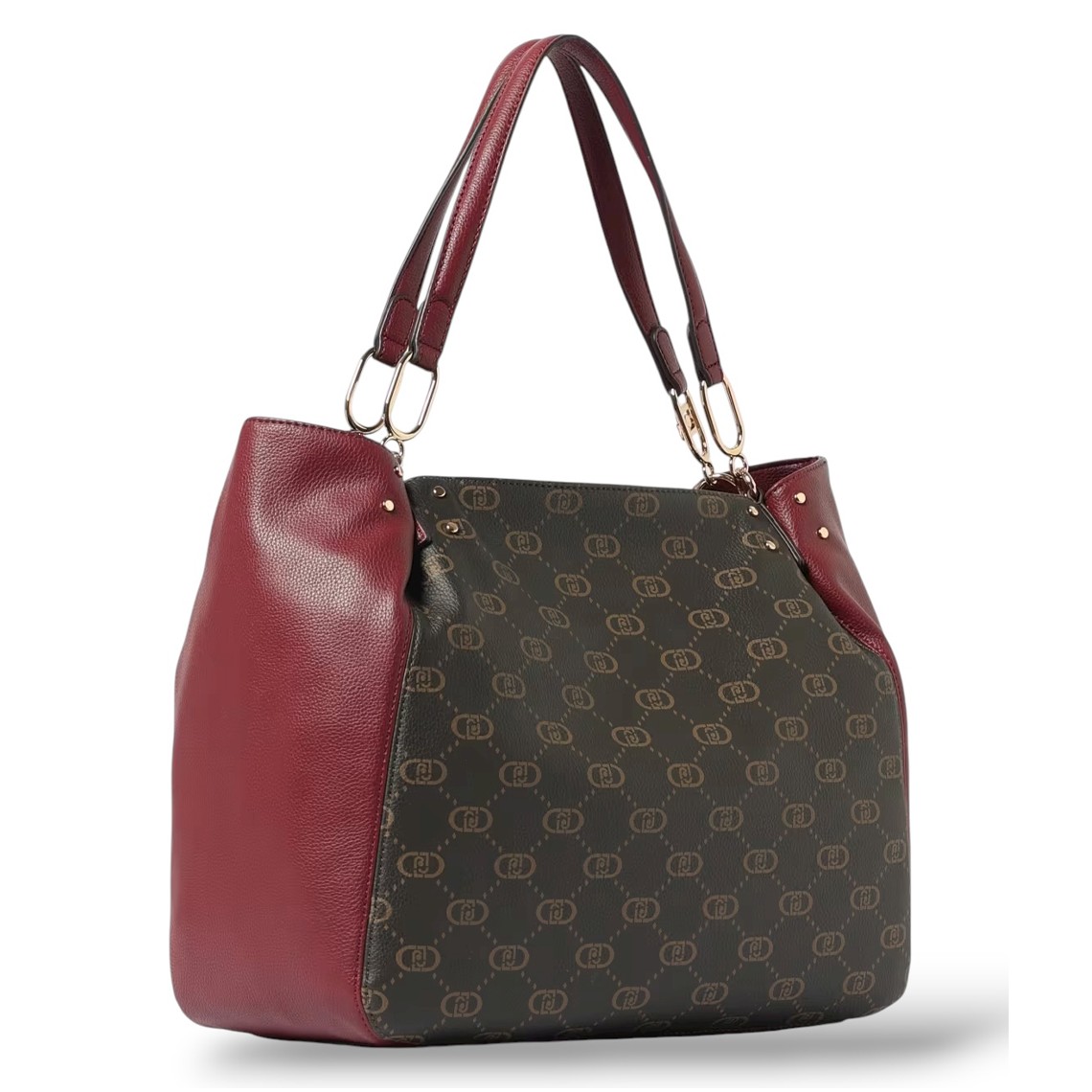 Borsa Liu Jo in pelle sintetica con monogram stampato