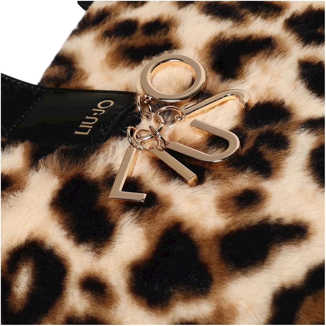 Borsa a spalla Liu Jo in pelliccia sintetica