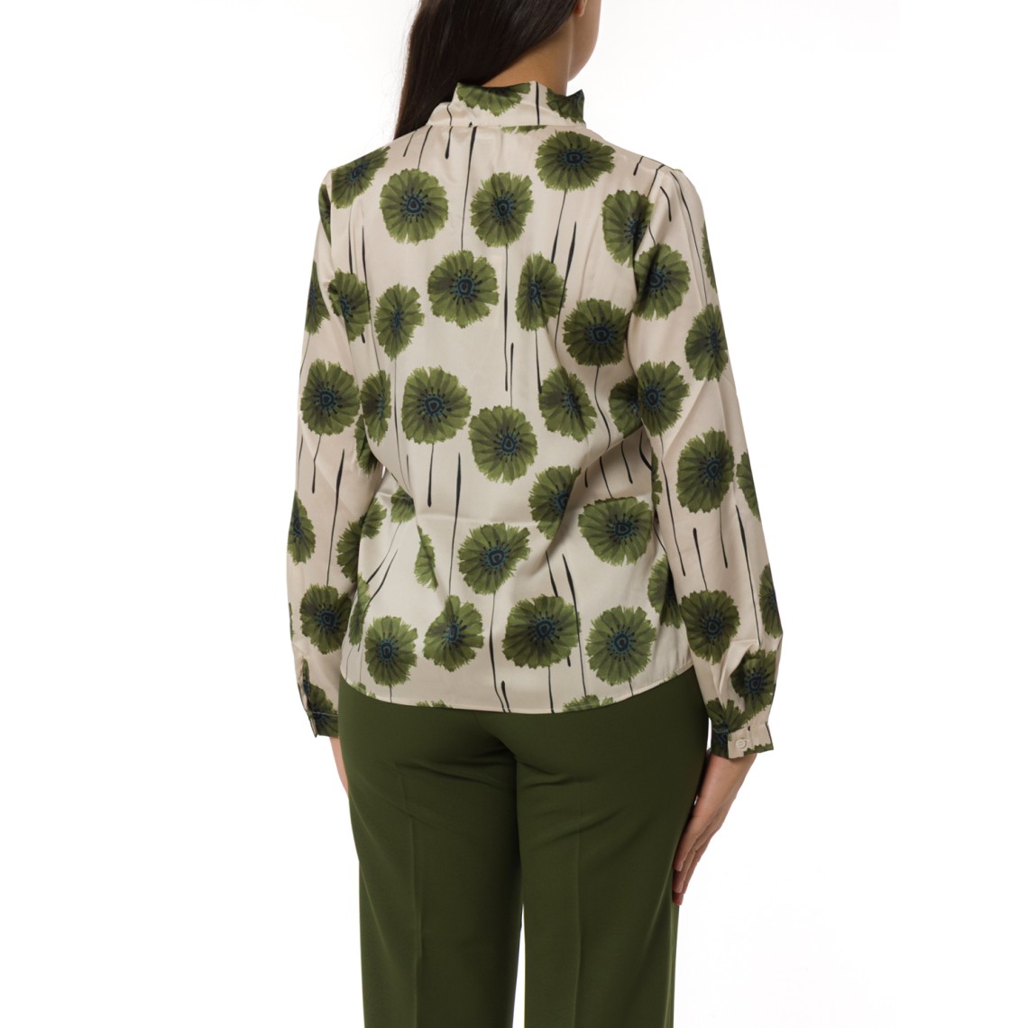 Blusa in twill stampato Emme Marella