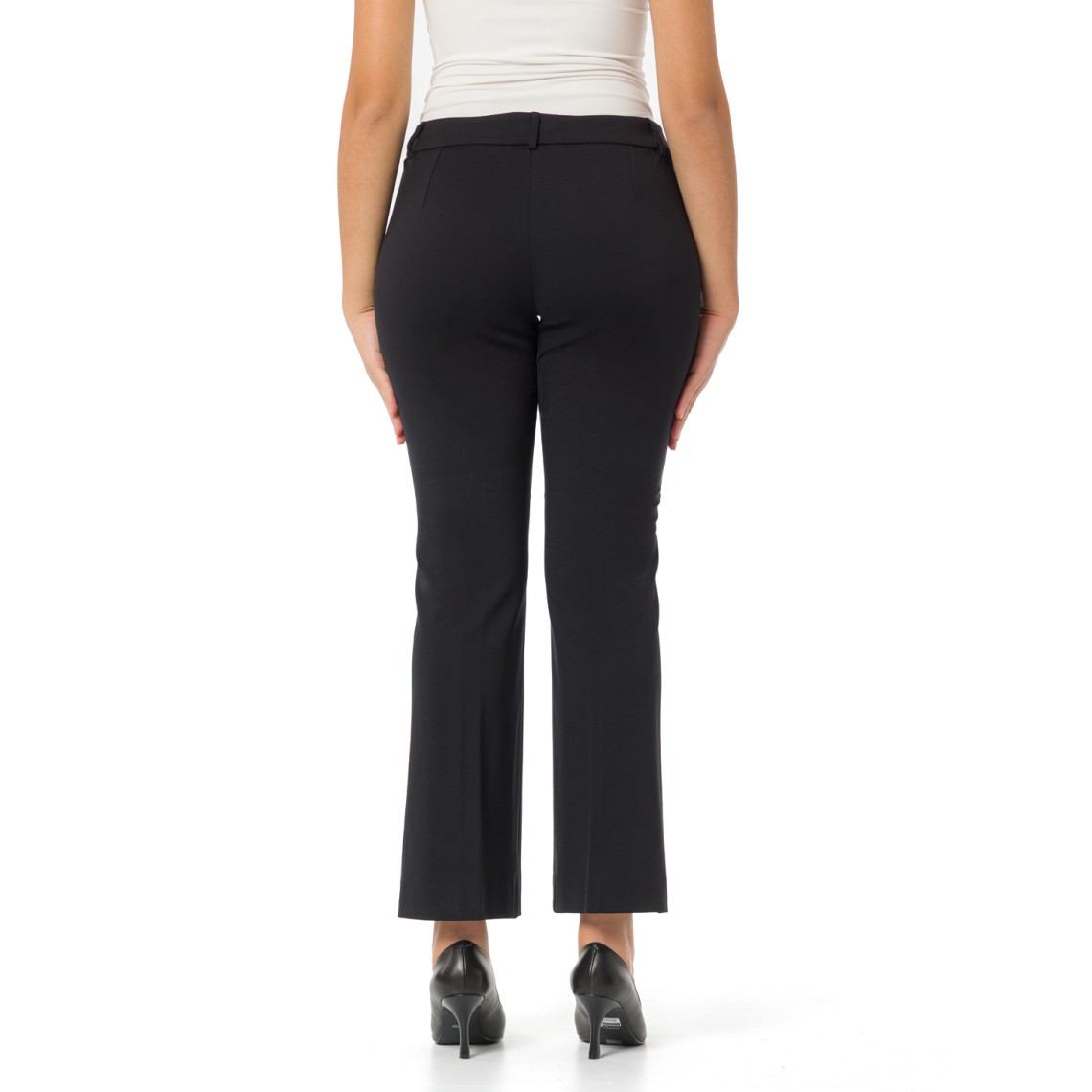 Pantaloni in tessuto stretch Emme Marella