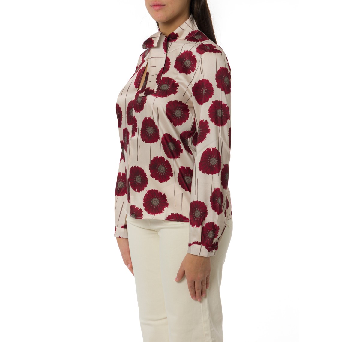 Blusa in twill stampato Emme Marella