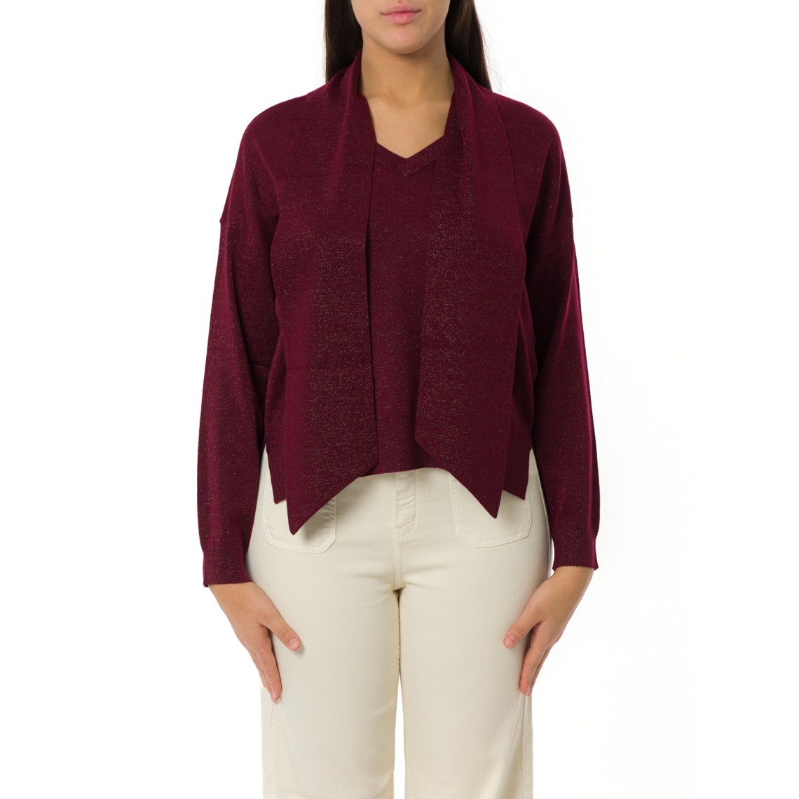 Maglia con sciarpa Emme Marella