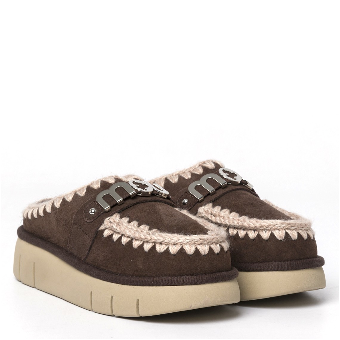 Bounce clog metal logo Mou