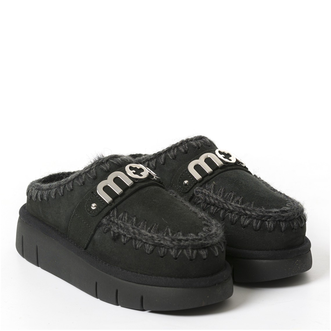 Bounce clog metal logo Mou