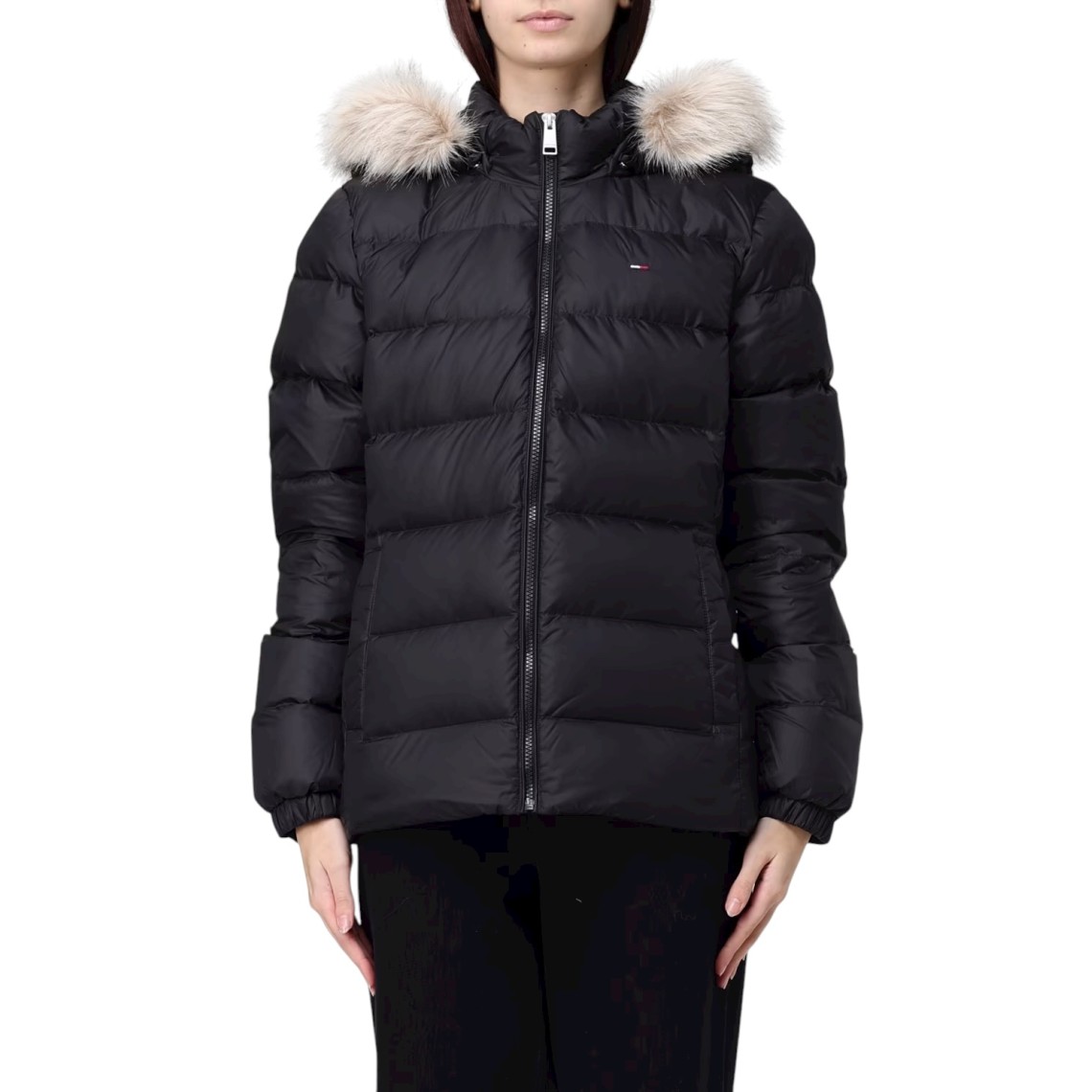 Piumino idrorepellente lucido Tommy Jeans