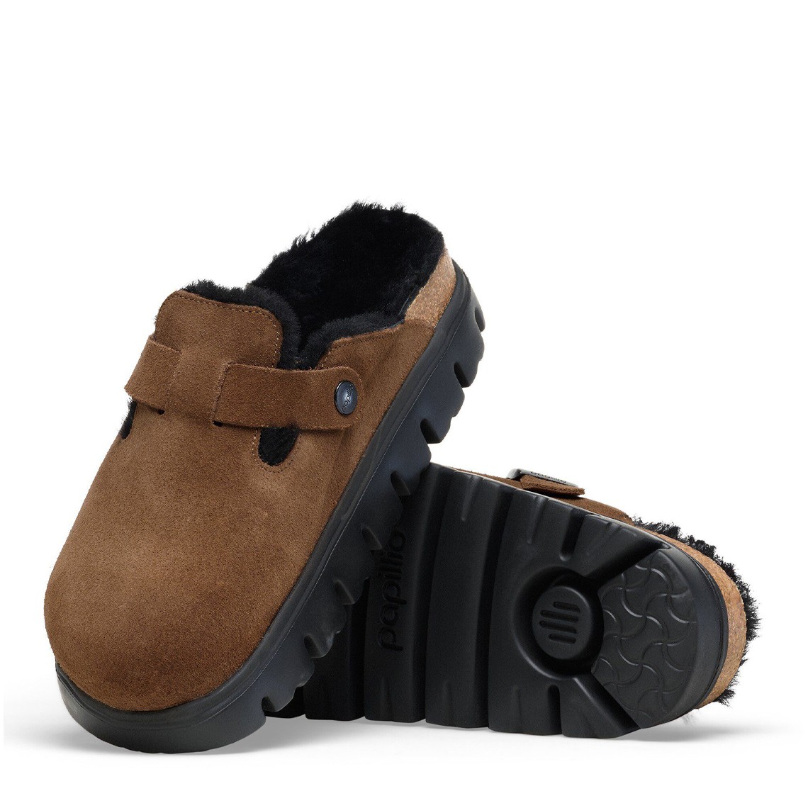 Sabot Boston Pap Chunky Shearling Birkenstock