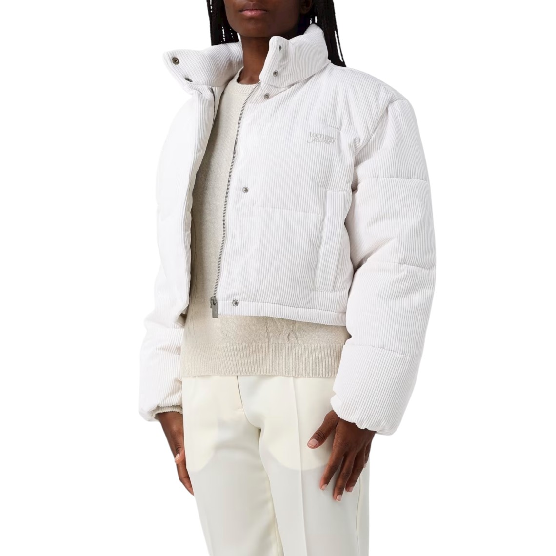 Giubbino imbottito con logo ricamato Tommy Jeans