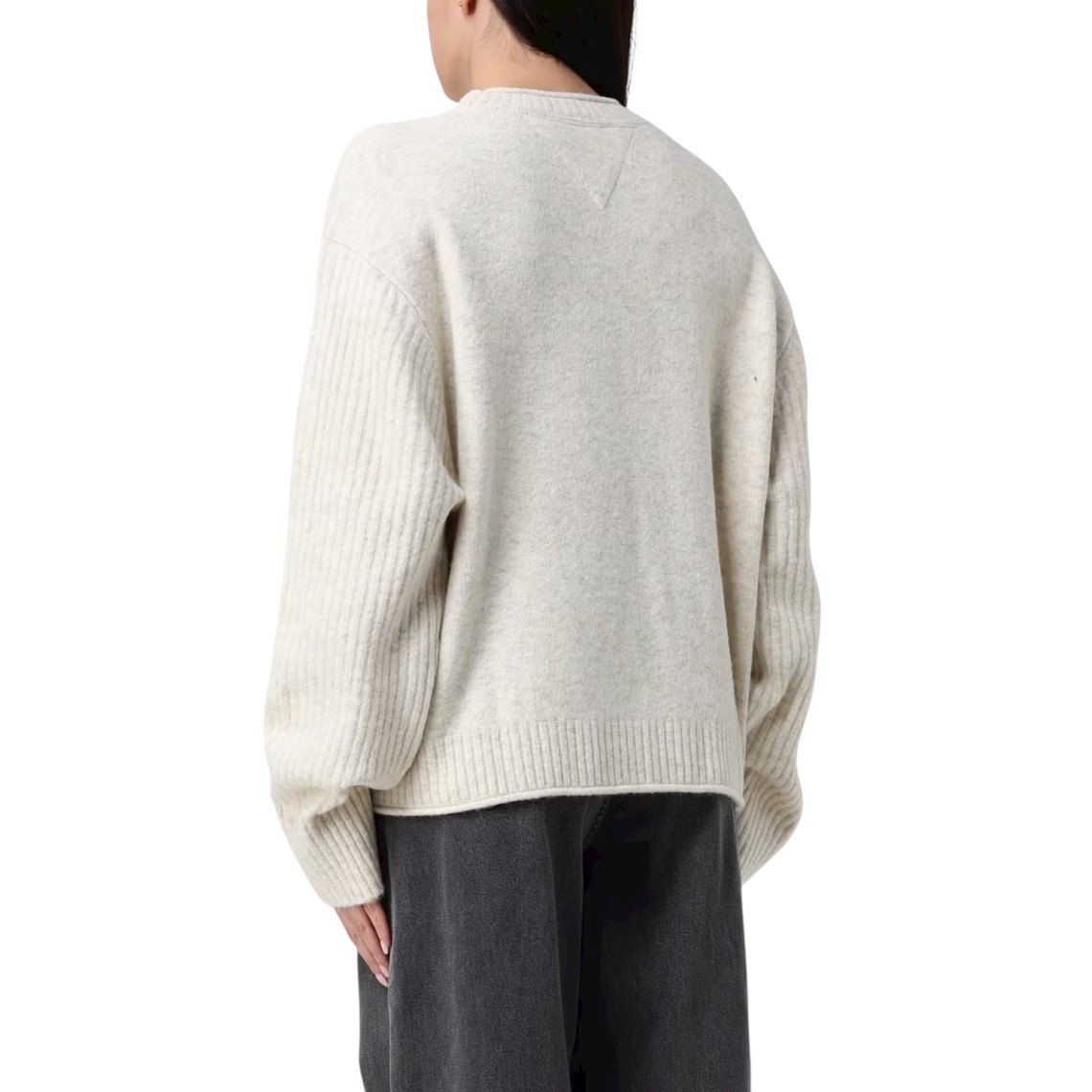 Maglia a girocollo con logo Tommy Jeans