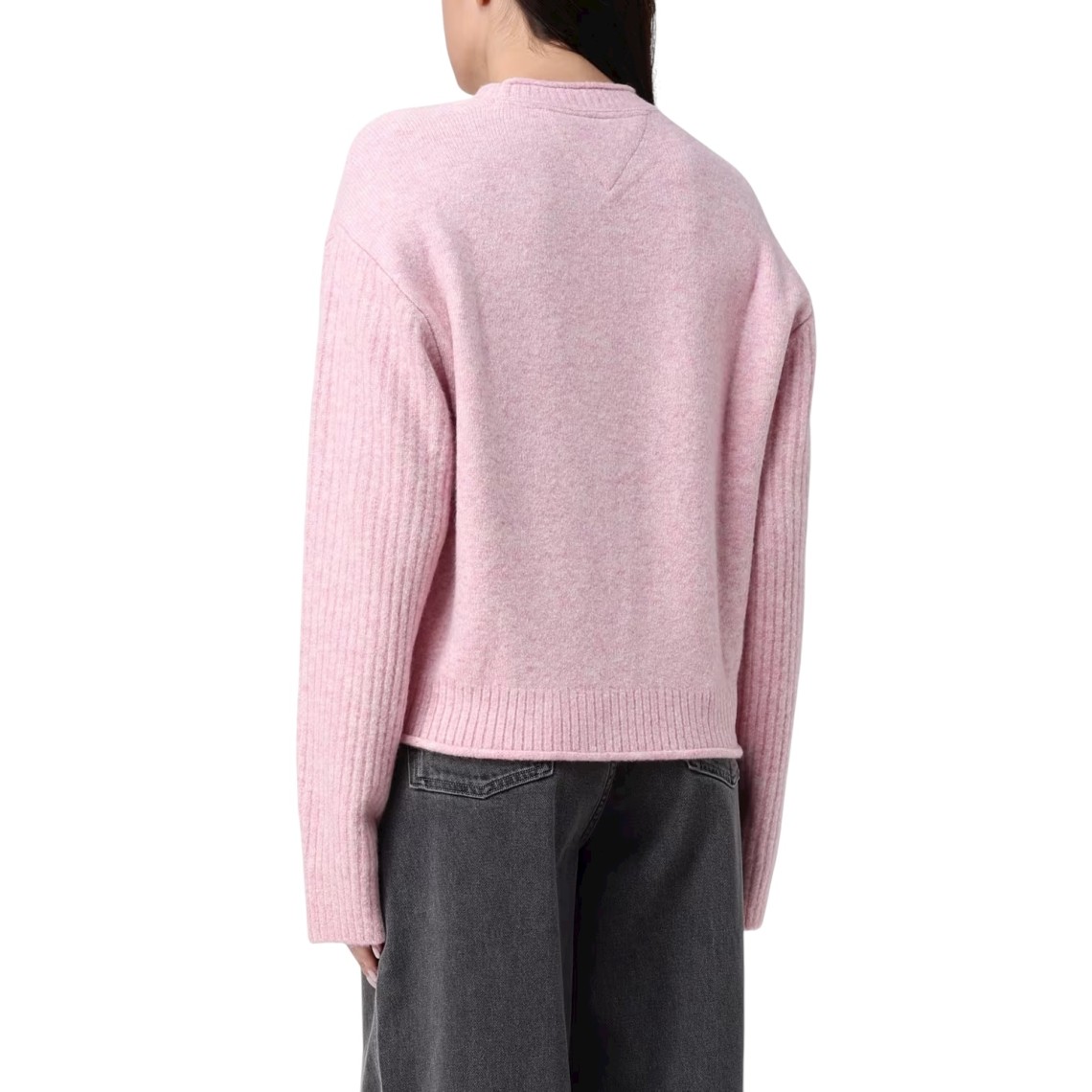 Maglia a girocollo con logo Tommy Jeans