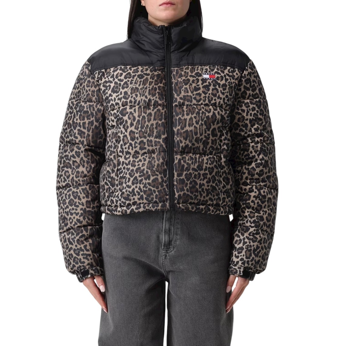 Giubbino imbottito relaxed fit crop Tommy Jeans