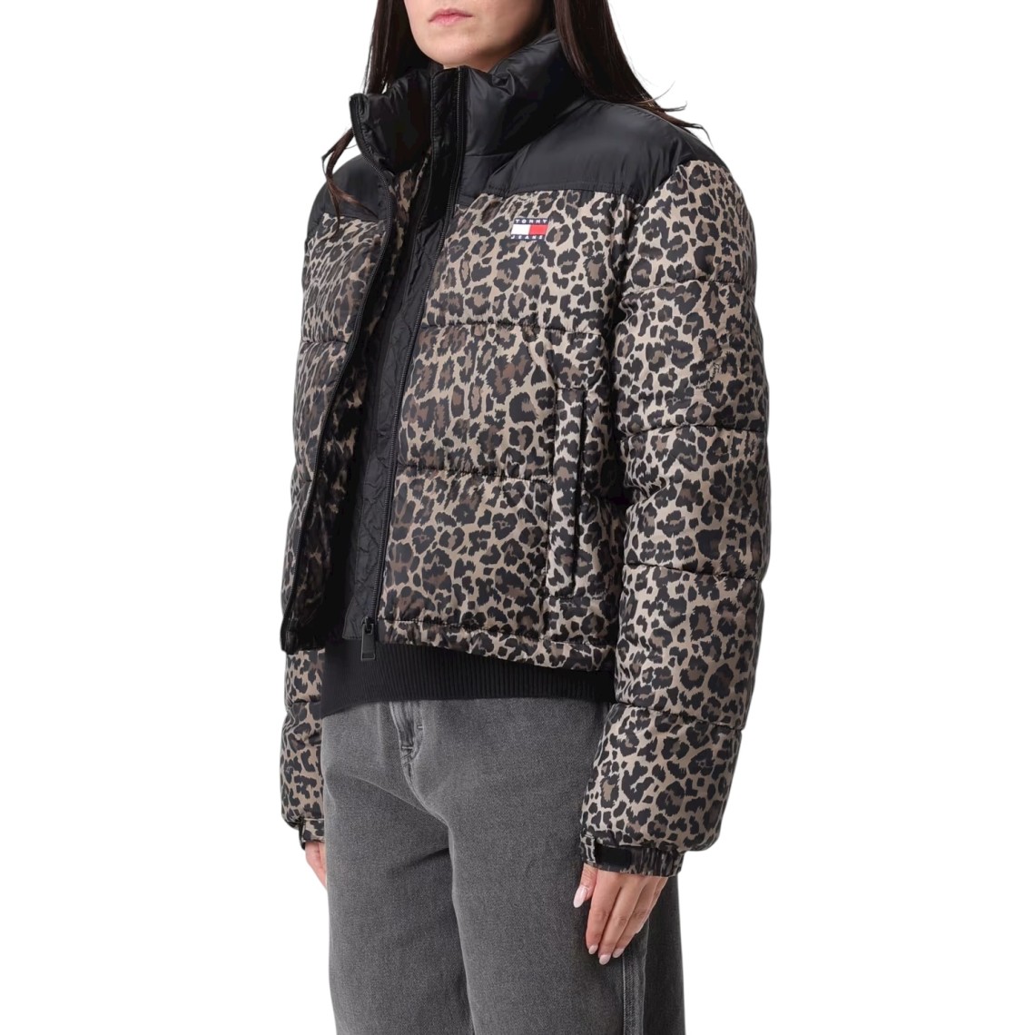 Giubbino imbottito relaxed fit crop Tommy Jeans