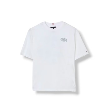 T-shirt in cotone stampata Tommy Hilfiger