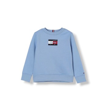 Felpa a girocollo con logo Tommy Hilfiger